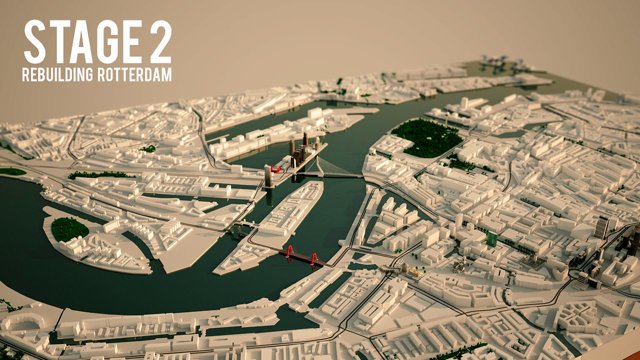Animation stage 2: Rebuilding Rotterdam